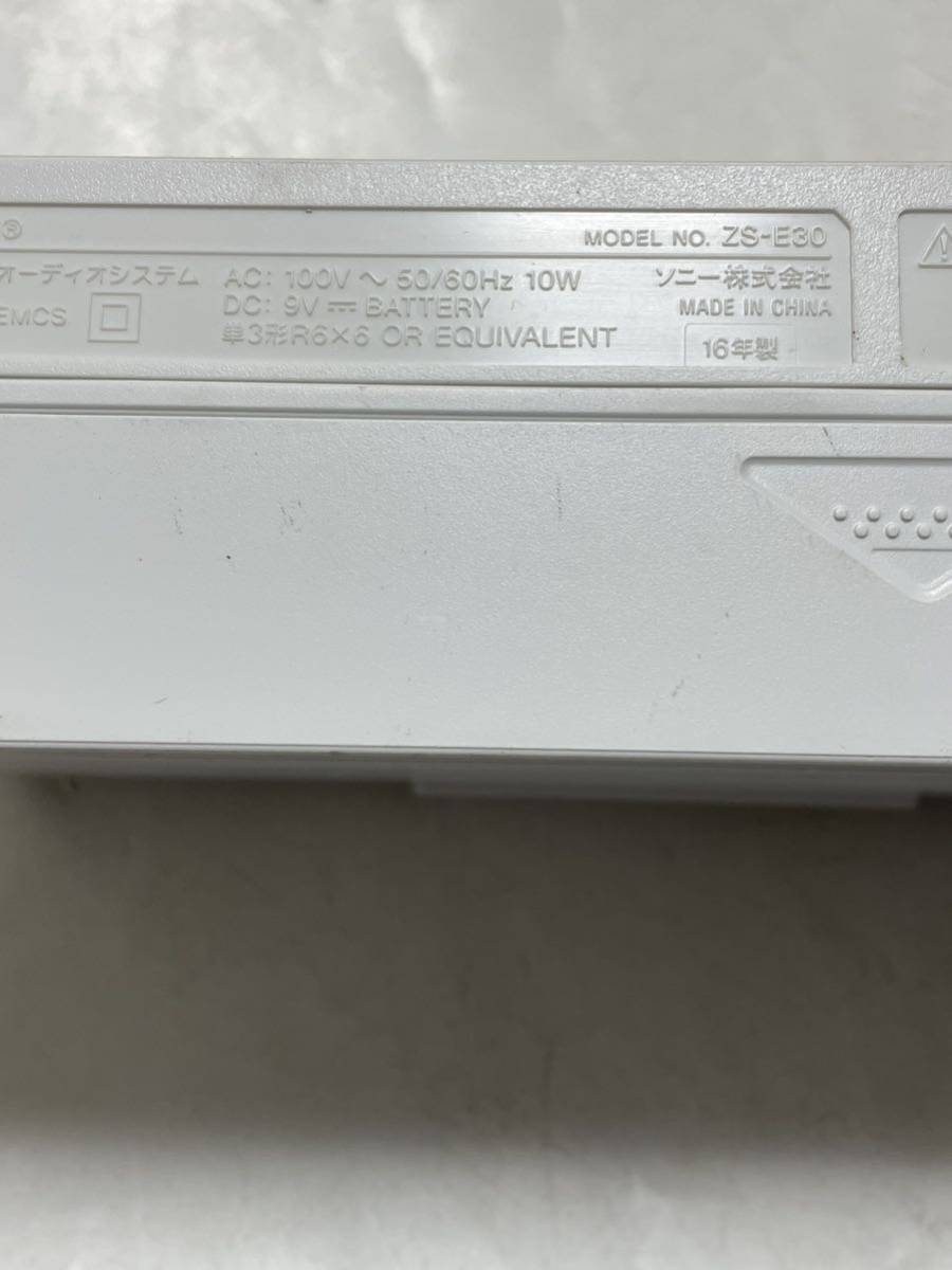 SONY ZS-E30 CD ラジオ _画像9