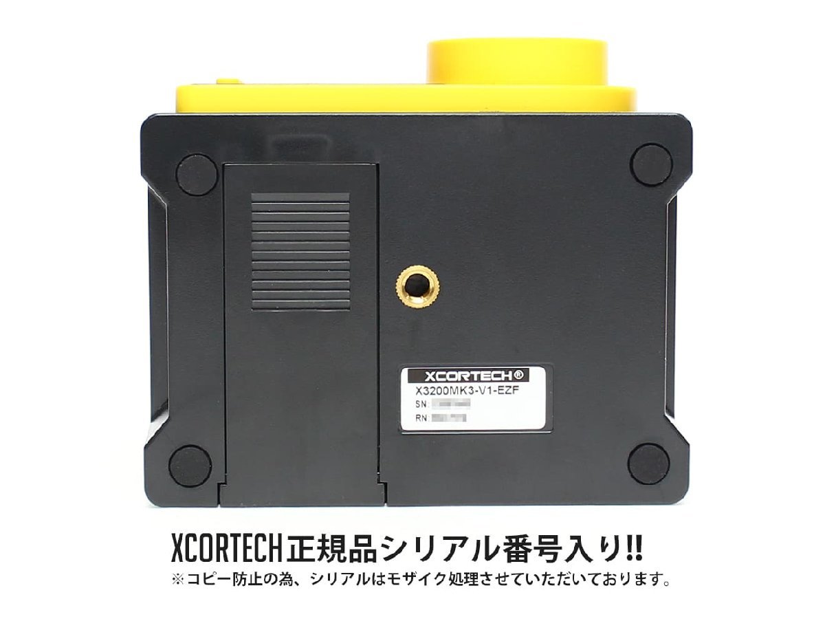 H0701B-003　180日間保証＆日本語取説付 XCORTECH X3200Mk3 弾速計 電池付き_画像6