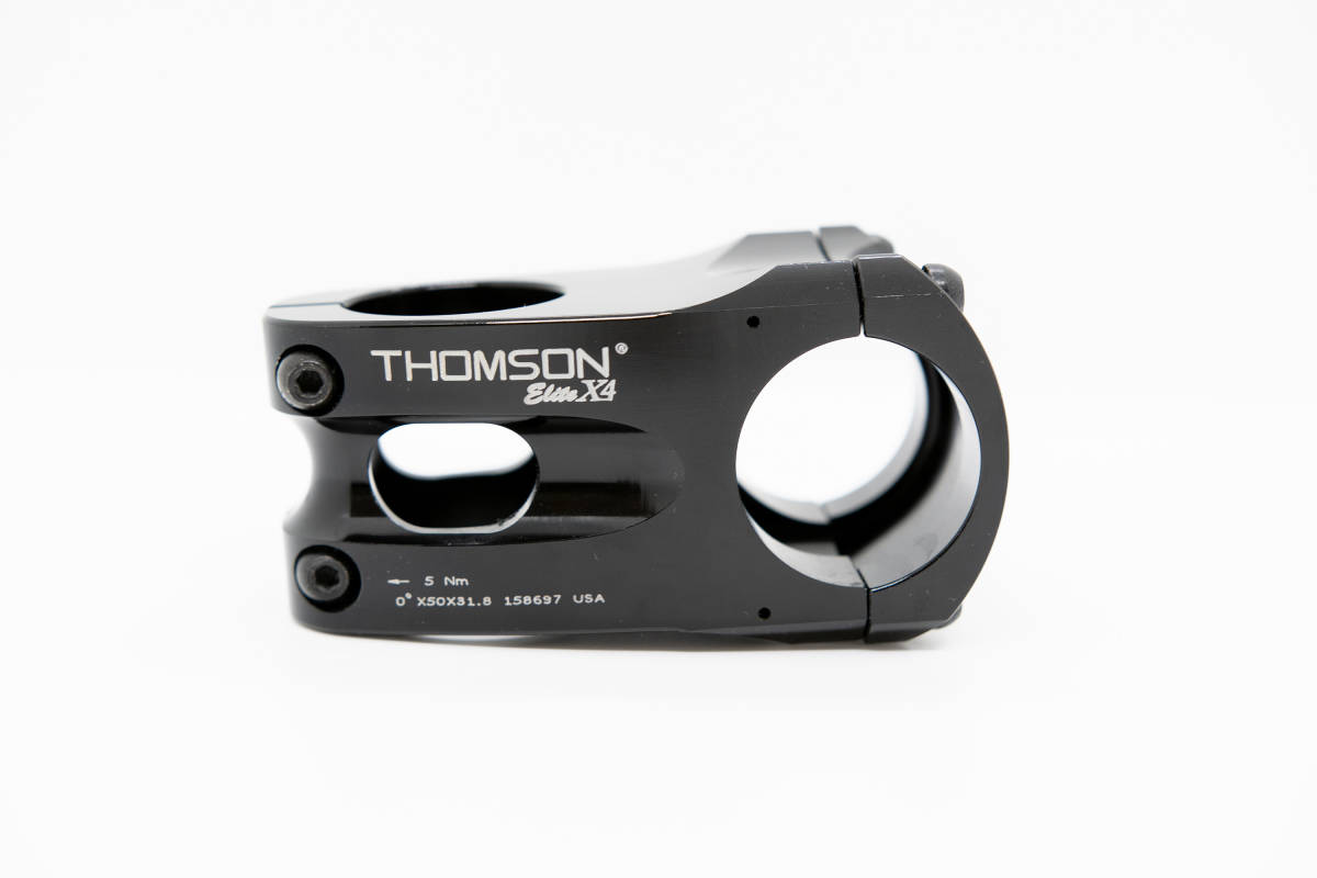 超美品！ THOMSON Elite X4 50mm アヘッドステム OS クランプ径:Φ31.8mm ／ トムソン_画像3