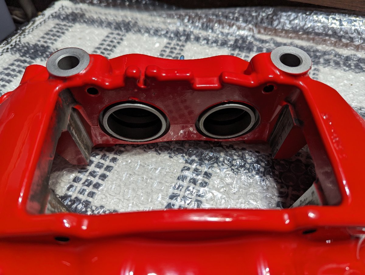 HONDA ホンダ 新型 NSX NC1 brembo ブレンボ 4pot 純正 リアブレーキキャリパー 美品 希少_画像8