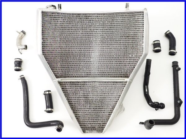 ★ 《M4》良品♪2012年 YZF-R1 MB MOTOR SPORT Bigラジエターset♪実働車取外♪