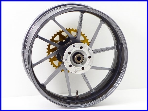 ★ 《W3》良品♪ZRX1200R ゲイルスピード Type-R アルミ鍛造ホイール 前後set♪ZRX1200S♪の画像7