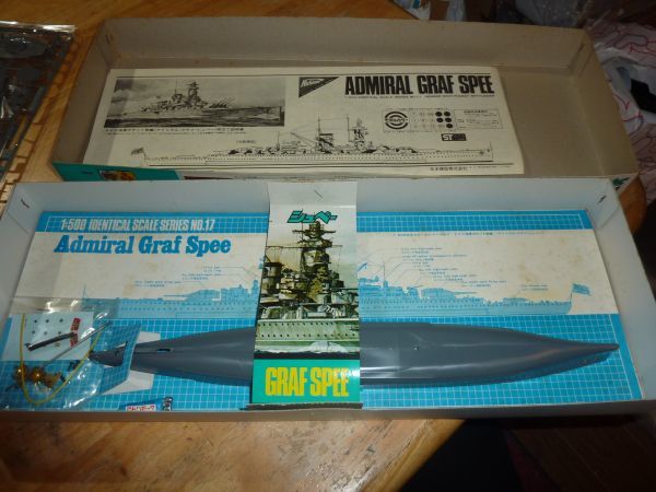 1/500 アドミラル グラフ シュペー ニチモ ドイツ海軍ポケット戦艦 アドミラル グラーフ シュペー アドミラルグラフシュペー_画像5