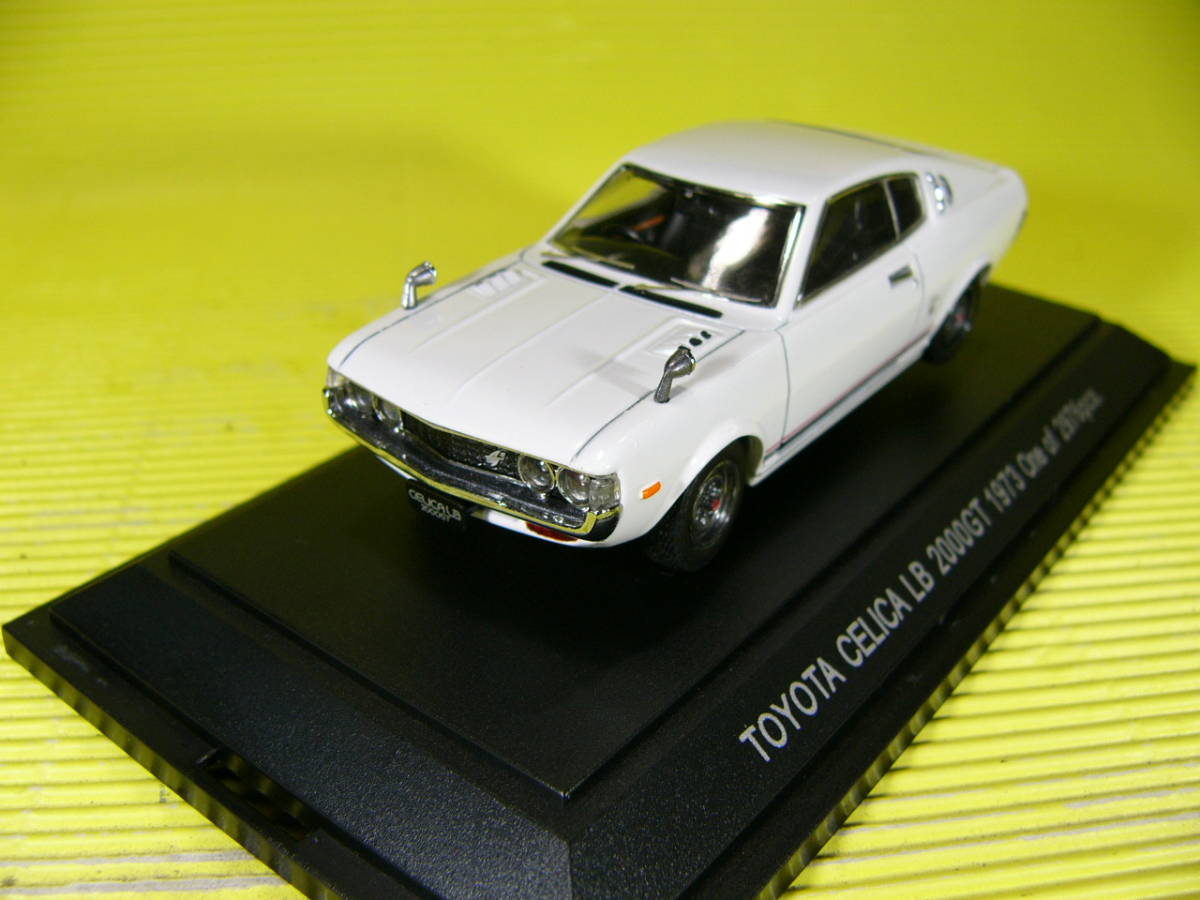 エブロ 1/43 トヨタ セリカ LB 2000GT 1973 リフトバック 白 (最安送料レタパ520円)_画像2