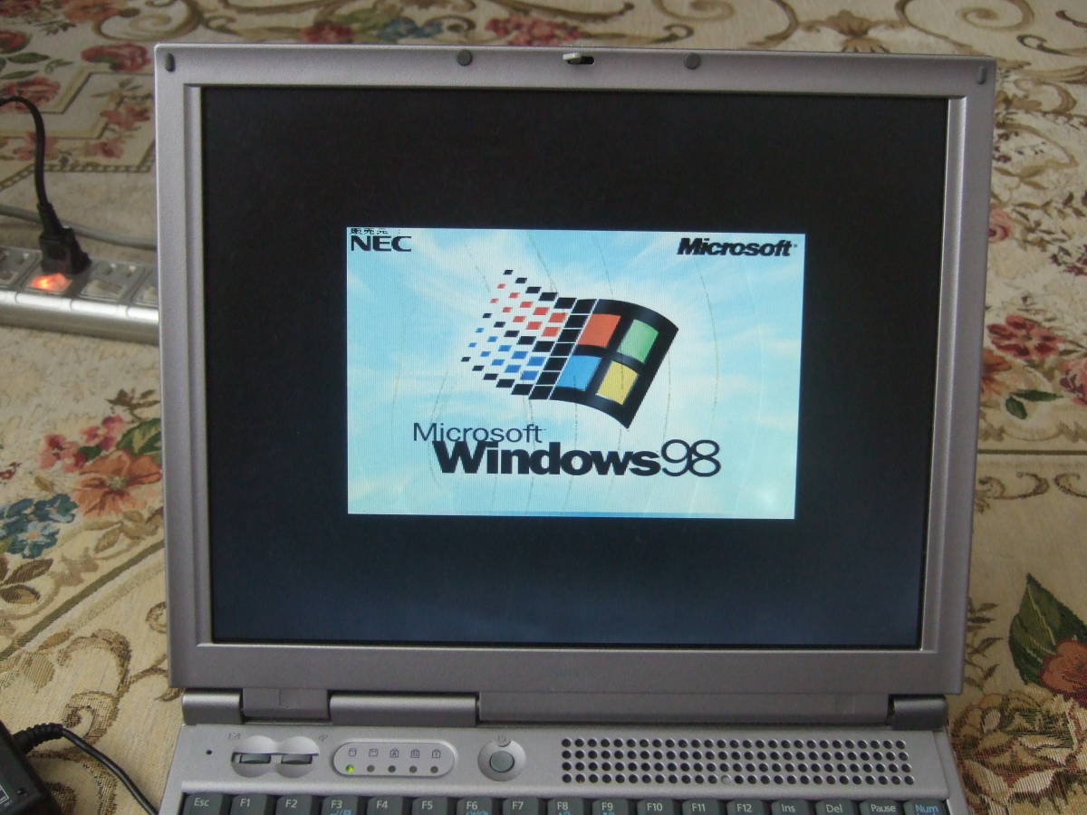 Windows 98 SE NEC NX LU45L/3 _画像2