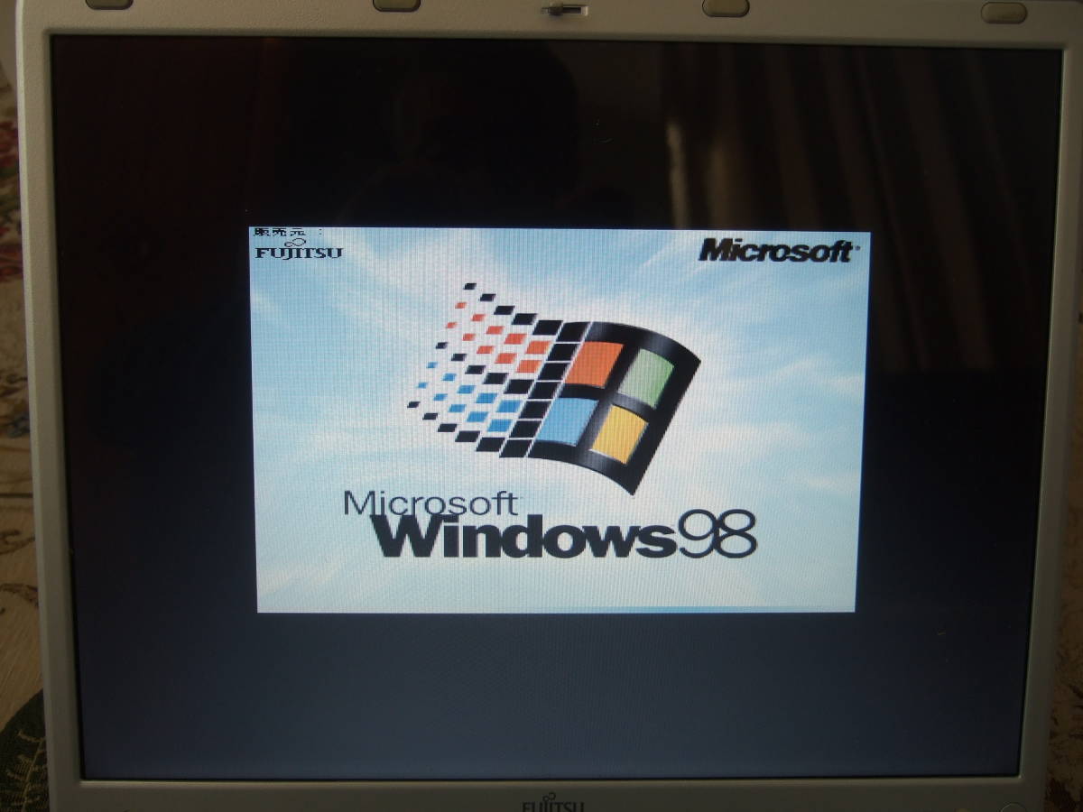 Windows 98 FUJITSU FMV-NB55H_画像1