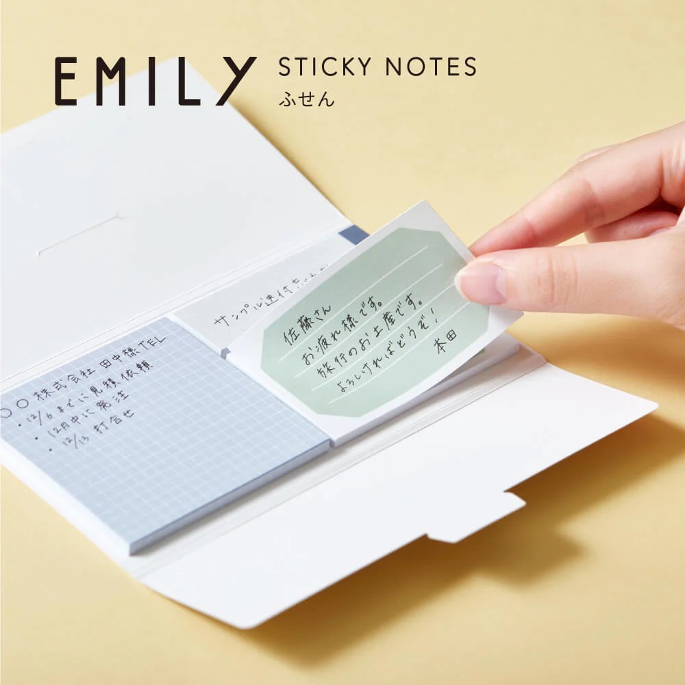 【送料無料】付箋◆エミリー◆EMILY◆アソート◆キングジム◆ふせん