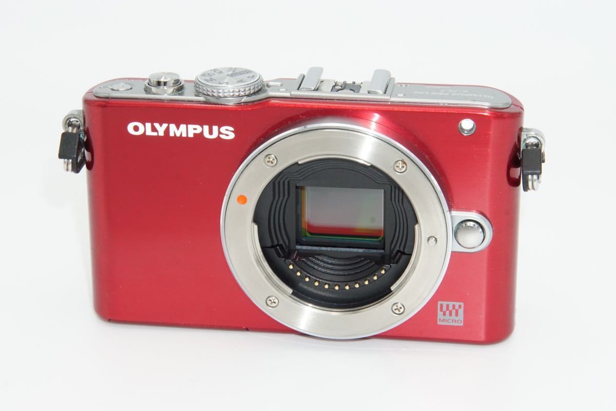 OLYMPUS オリンパス E-PL3 ミラーレス 一眼レフカメラボディ _画像2