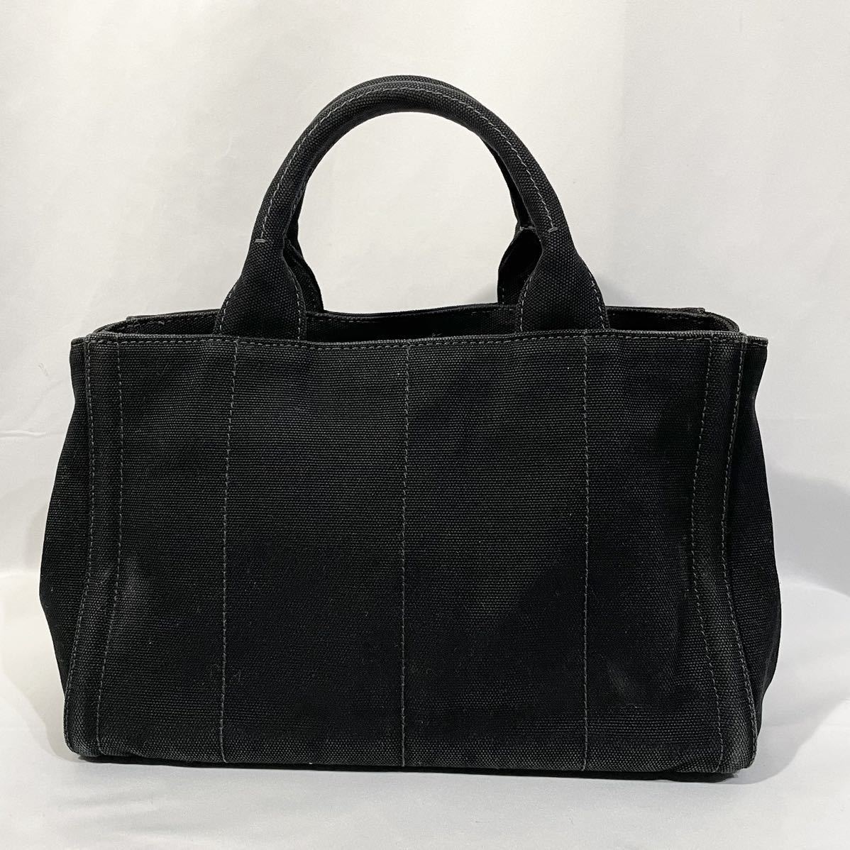 美品】 正規品 PRADA プラダ ハンドバッグ カナパ ビジュー 美品】 正規品 PRADA プラダ ハンドバッグ カナパ ビジュー