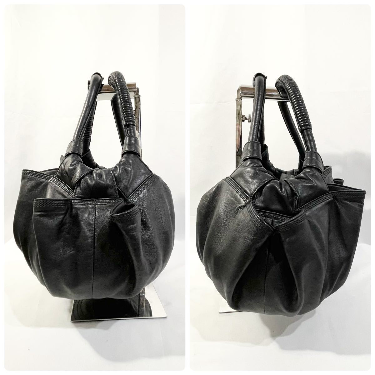 美品】 正規品 ロエベ LOEWE ハンドバッグ ナッパアイレ 美品】 正規品 ロエベ LOEWE ハンドバッグ ナッパアイレ