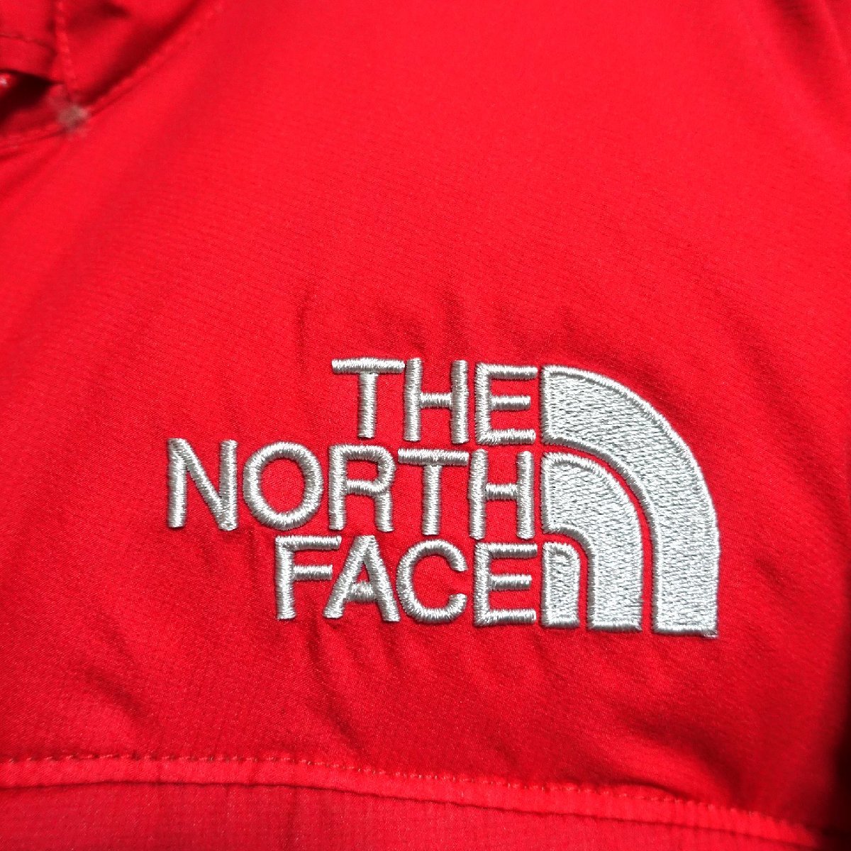 THE NORTH FACE ノースフェイス サミットシリーズ ヒマラヤン パーカ ダウンジャケット 800FP メンズ Mサイズ 正規品 レッド Z1778_画像4