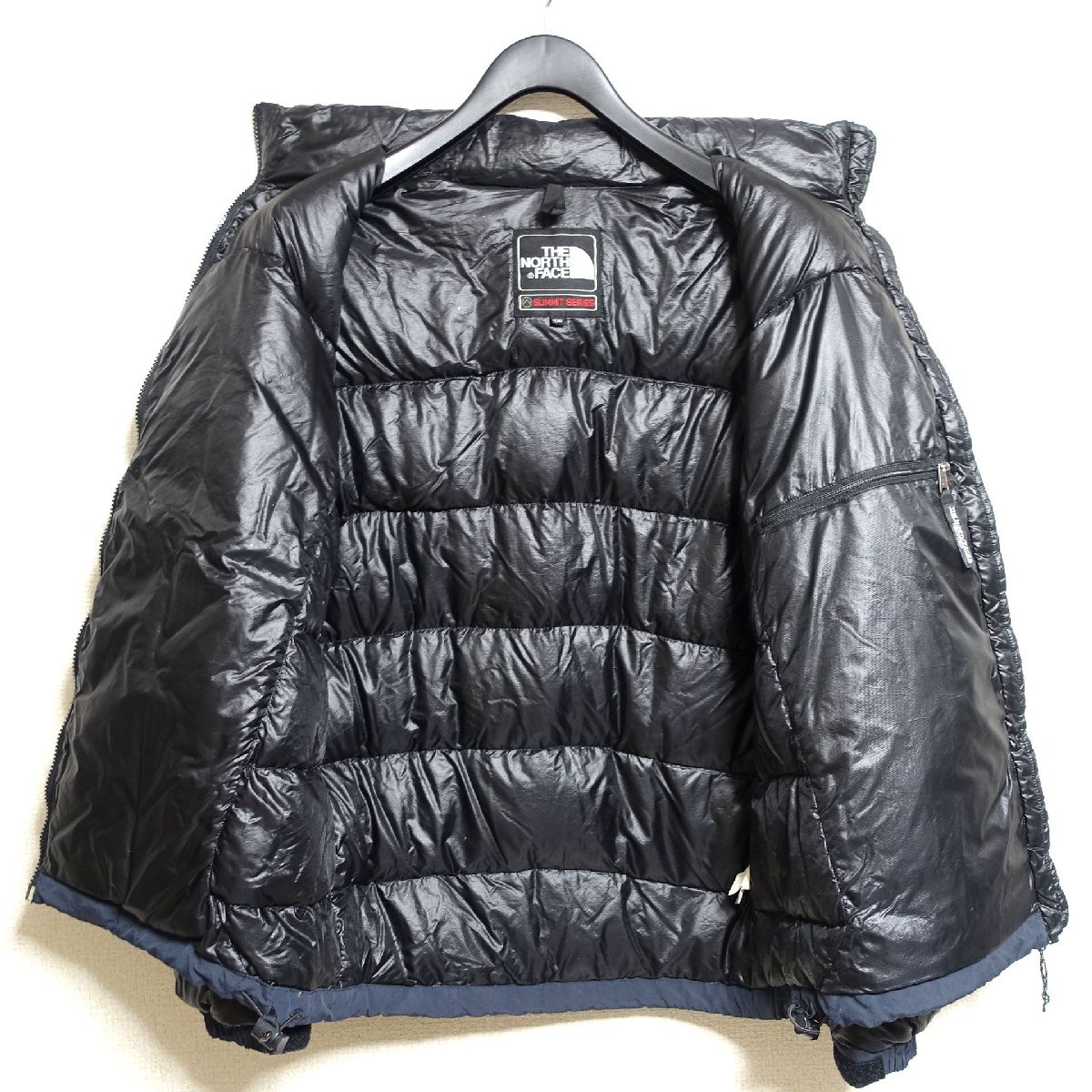 THE NORTH FACE ノースフェイス サミットシリーズ アコンカグア ダウンジャケット メンズ Lサイズ 正規品 ブラック Z1829_画像3