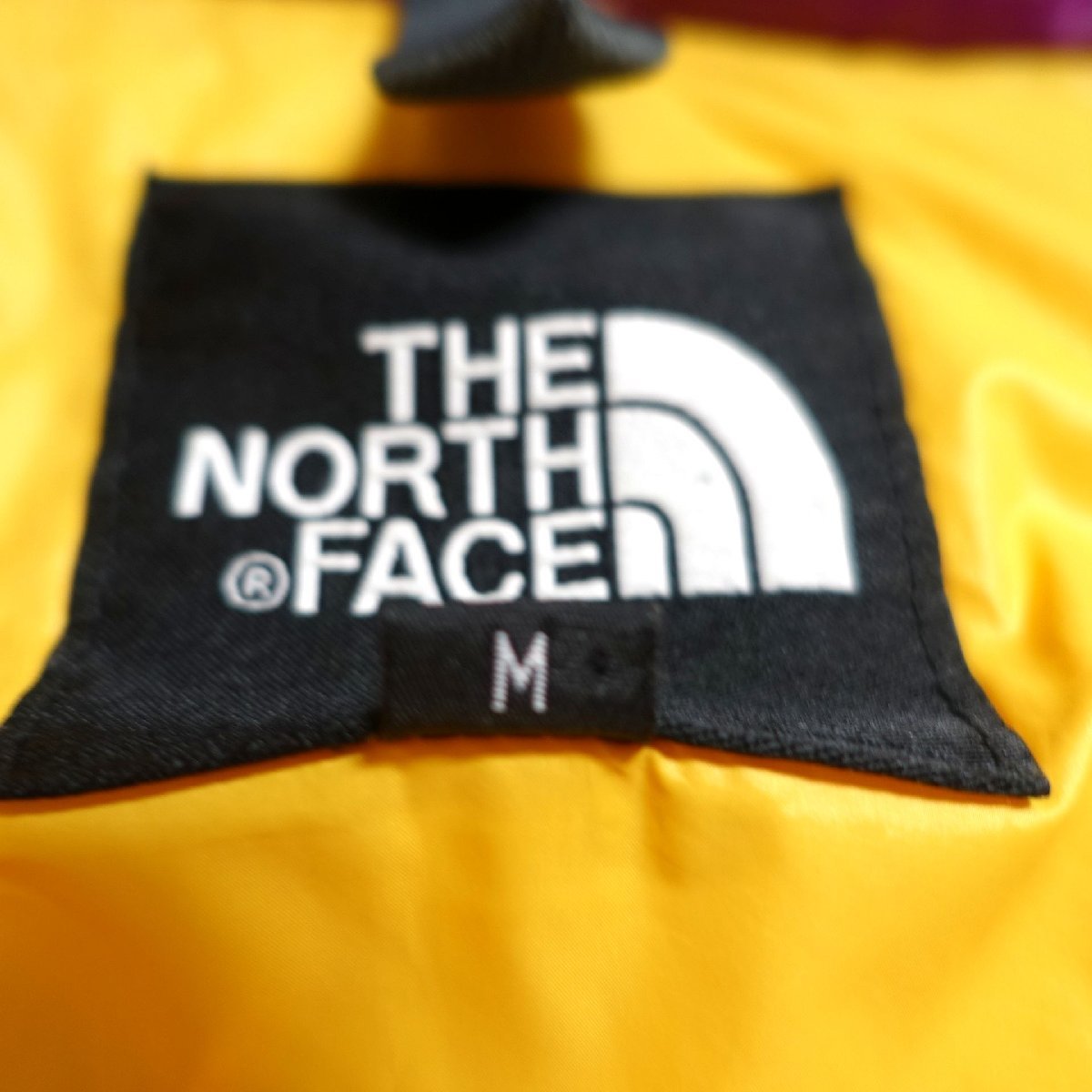 THE NORTH FACE ノースフェイス ダウンジャケット 700FP メンズ Mサイズ 正規品 パープル Z1812_画像6