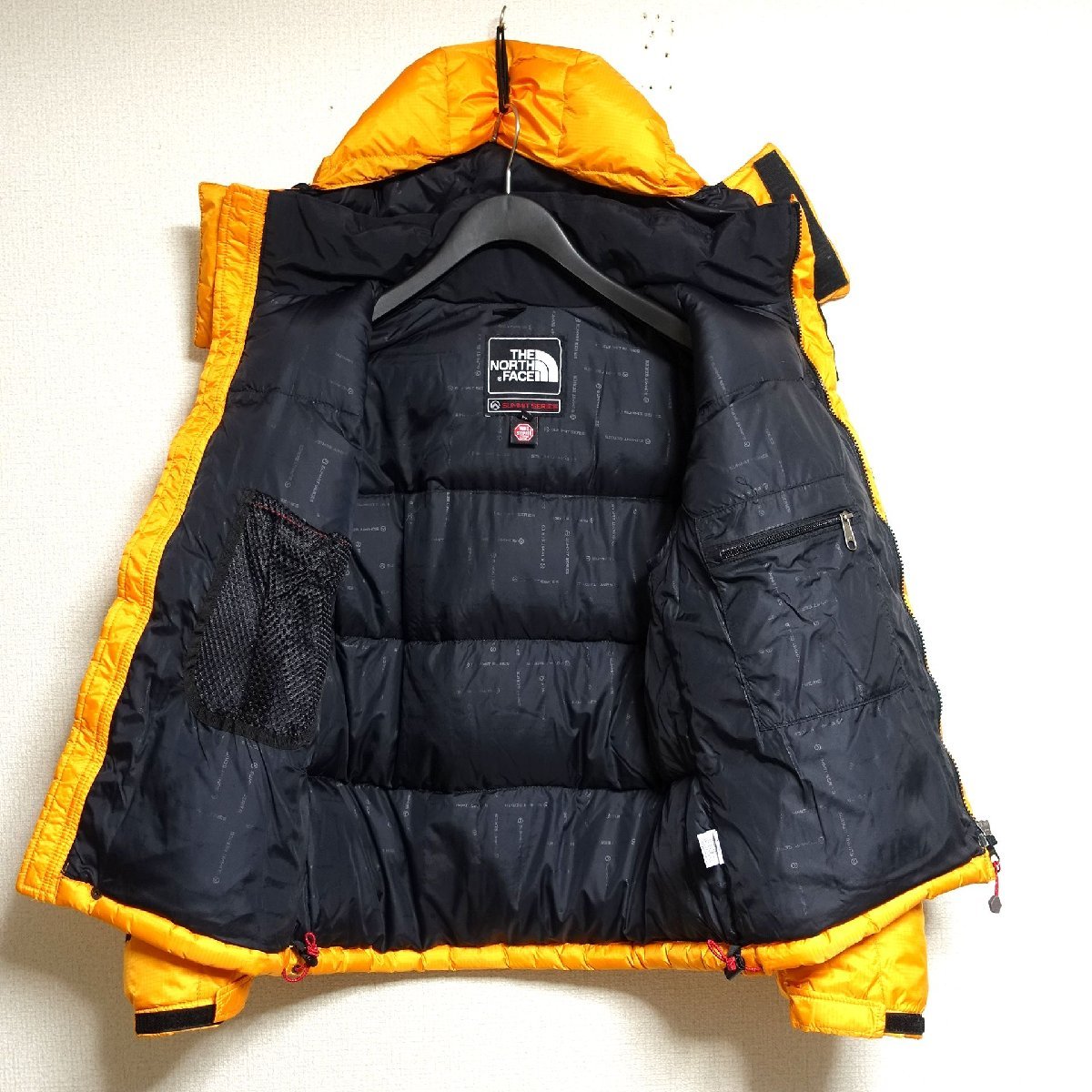 THE NORTH FACE ノースフェイス サミットシリーズ バルトロ ダウンジャケット 700FP メンズ XSサイズ 正規品 イエロー Z1822_画像3