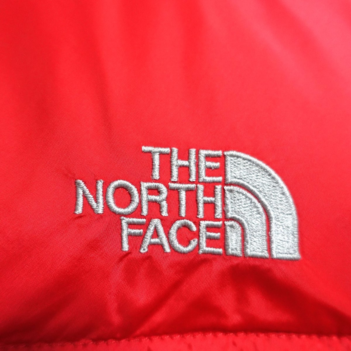THE NORTH FACE ノースフェイス ヌプシ ダウン ベスト 700FP レディース XLサイズ 正規品 レッド Z1879_画像4