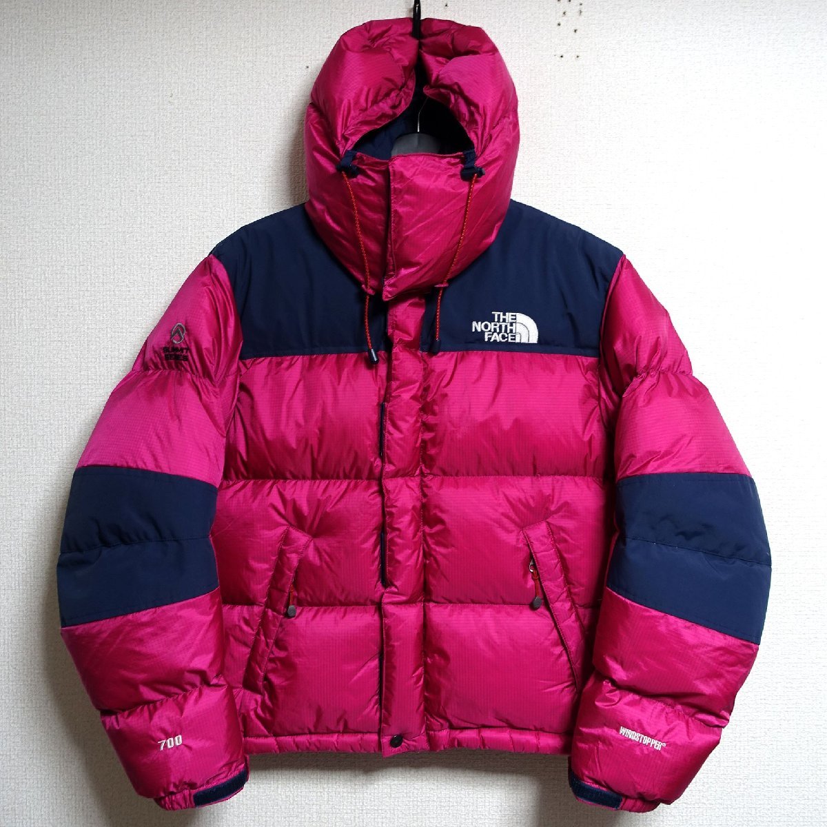 THE NORTH FACE ノースフェイス サミットシリーズ バルトロ ダウンジャケット 700FP メンズ XSサイズ 正規品 ピンク Z1965_画像1