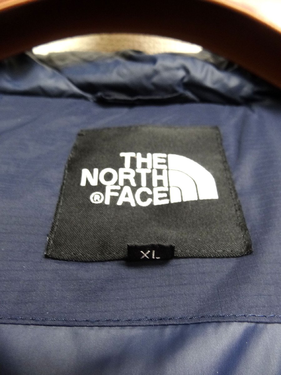 THE NORTH FACE ノースフェイス ハイベント ダウンコート ロング ダウンジャケット メンズ XLサイズ 正規品 ネイビー D5293_画像6