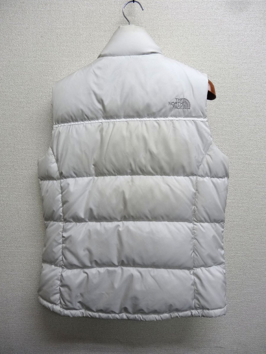 THE NORTH FACE ノースフェイス ダウンベスト 700FP レディース XLサイズ 正規品 ホワイト D5278_画像2