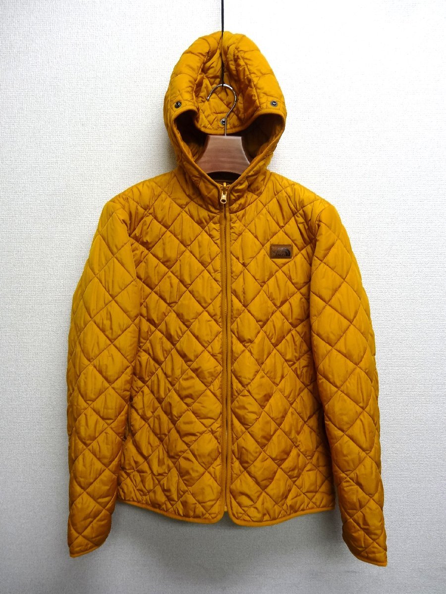 THE NORTH FACE ノースフェイス 中綿ジャケット メンズ Lサイズ 正規品 イエロー D5341_画像1