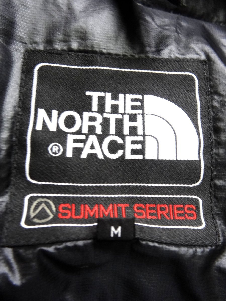 THE NORTH FACE ノースフェイス サミットシリーズ アコンカグア ダウンジャケット メンズ Mサイズ 正規品 ブラック D5456_画像6
