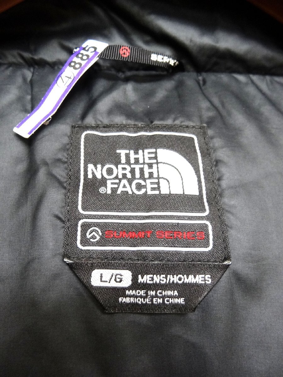 THE NORTH FACE ノースフェイス サミットシリーズ ヒマラヤン パーカ ダウンジャケット 800FP メンズ Lサイズ 正規品 レッド D5536_画像6