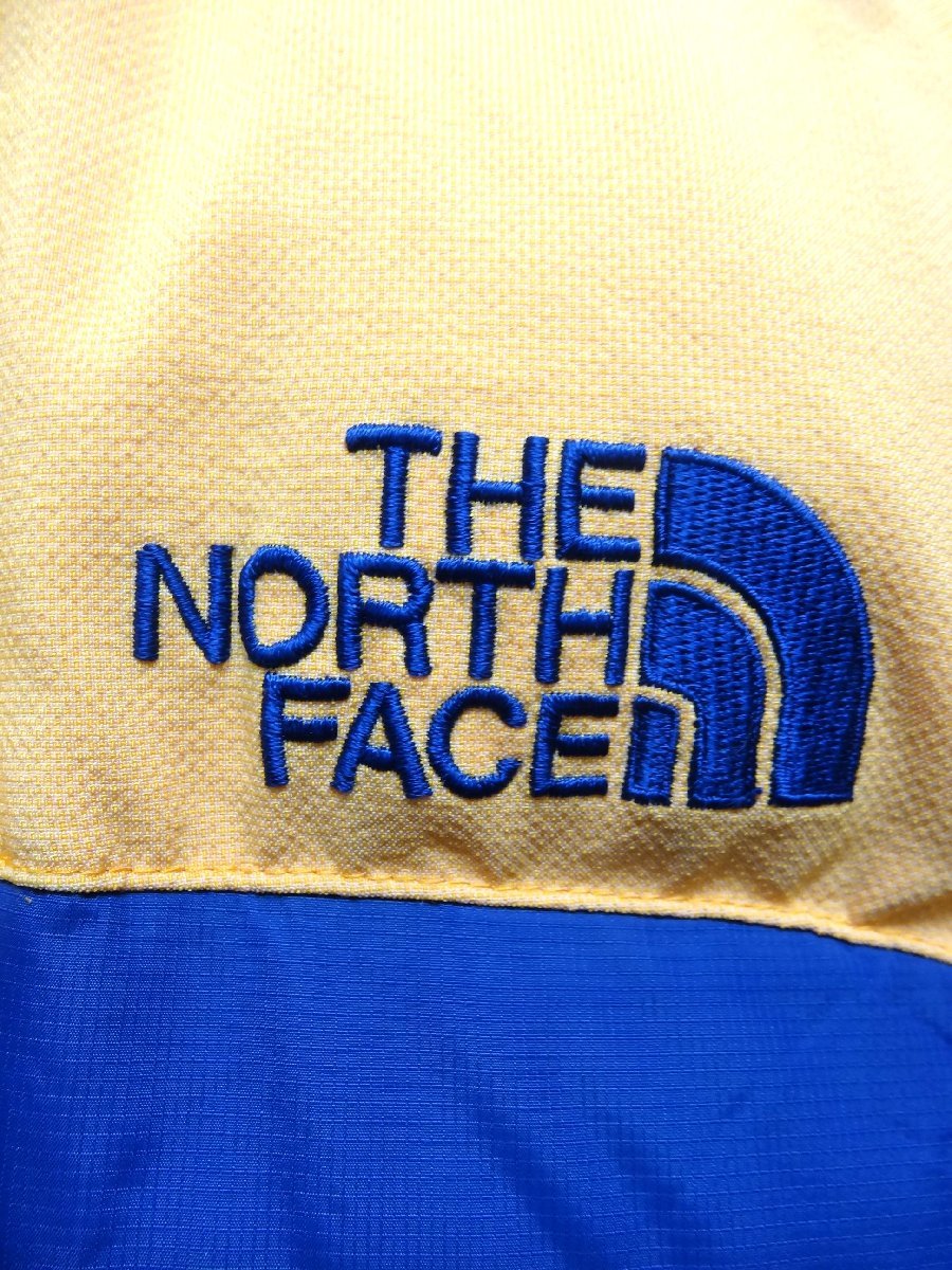 THE NORTH FACE ノースフェイス ダウンジャケット メンズ Mサイズ 正規品 イエロー D5523_画像4
