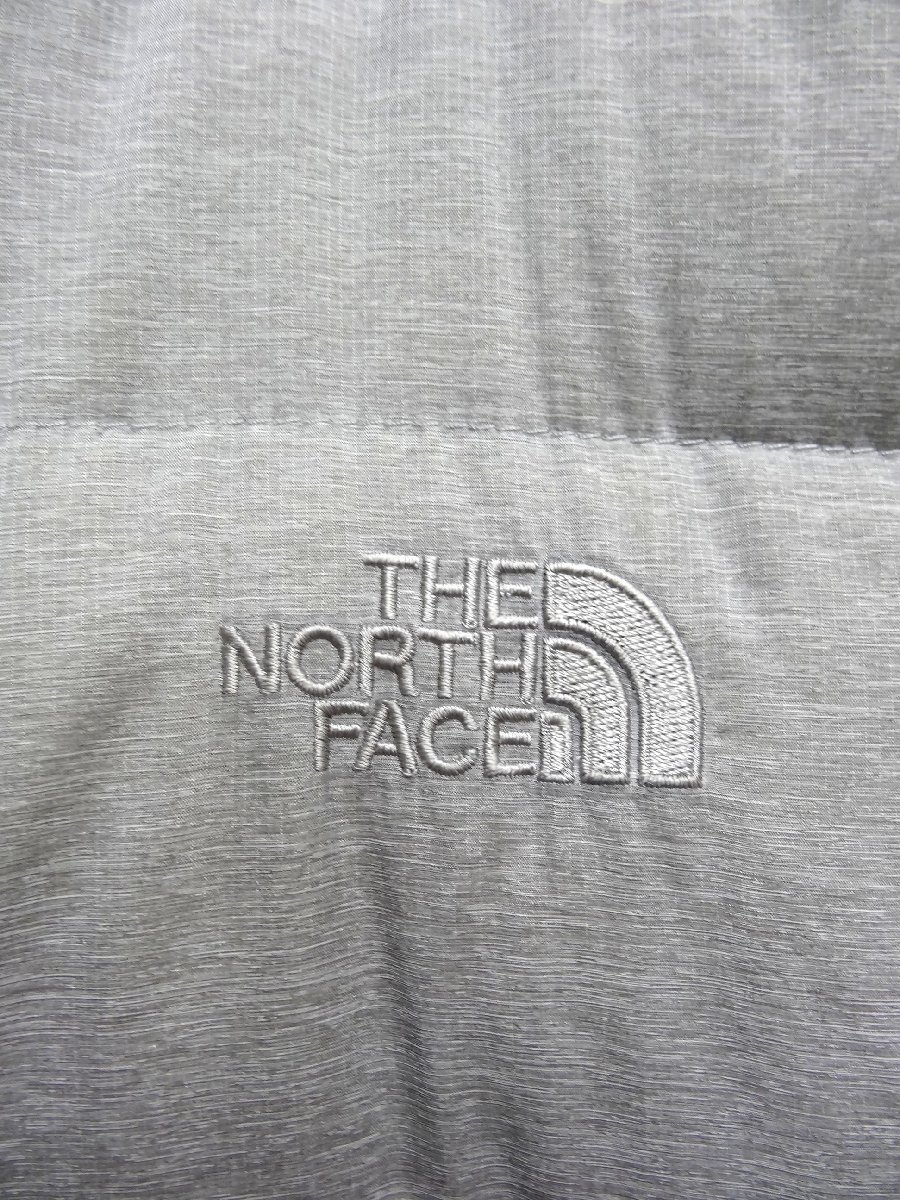 THE NORTH FACE ノースフェイス ダウンコート ロング ダウンジャケット レディース XLサイズ 正規品 グレー D5659_画像4