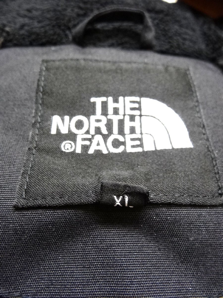 THE NORTH FACE ノースフェイス マクマードパーカ ハイベント ダウンジャケット メンズ XLサイズ 正規品 ブラック D5700_画像7
