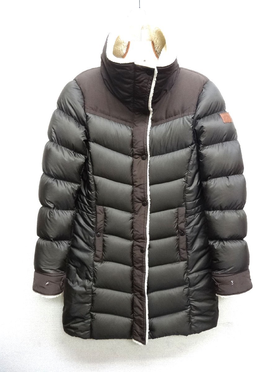 THE NORTH FACE ノースフェイス ダウンコート ロング ダウンジャケット レディース Mサイズ 正規品 ブラウン D5704_画像1