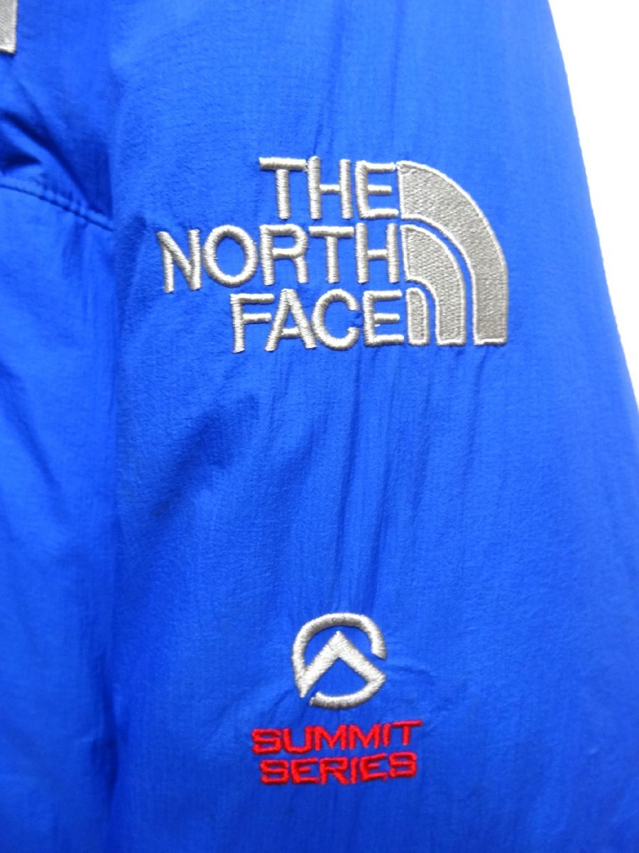 THE NORTH FACE ノースフェイス サミットシリーズ ヒマラヤン パーカ ダウンジャケット 800FP メンズ XSサイズ 正規品 ブルー D5726_画像5