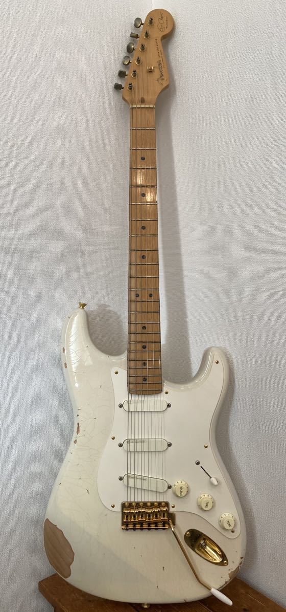 Fender USA Eric Clapton Stratocaster MOD エリック・クラプトン・モデル 専門店にてモディファイ オールラッカー エイジド加工 音抜け良_画像1