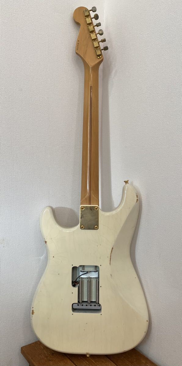 Fender USA Eric Clapton Stratocaster MOD エリック・クラプトン・モデル 専門店にてモディファイ オールラッカー エイジド加工 音抜け良_画像5
