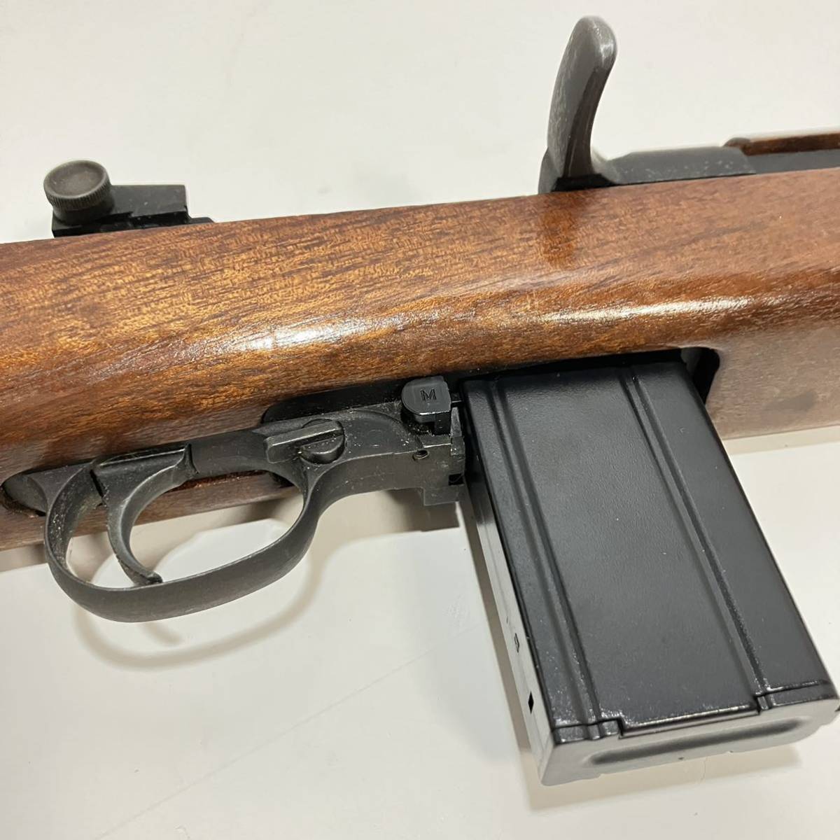 MARUSHIN マルシン 1984530 エアガン US M1カービン U.S. CARBINE CAL.30M1 コッキング リアルウッド カービンライフル_画像9