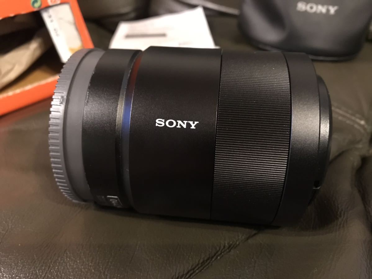  SONY ソニー Sonnar T* FE 55mm F1.8 ZA Eマウント レンズ SEL55F18Z ジャンク品_画像3