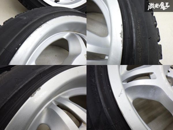 ●【希少！】 BMW 純正 オプション E36 M3 GT アルミホイール 17インチ 7.5J 8.5J +41 PCD120 5H BS BLIZZAK MZ-03 215/45R17 4本 棚L-3の画像6