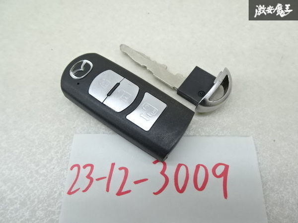 [ действующий снимать ] Mazda оригинальный CWEFW Premacy дистанционный ключ дистанционный ключ 3 кнопка одна сторона автоматическая раздвижная дверь 1 шт 007YUUL0310 ключ ключ ключ полки 9-1-C