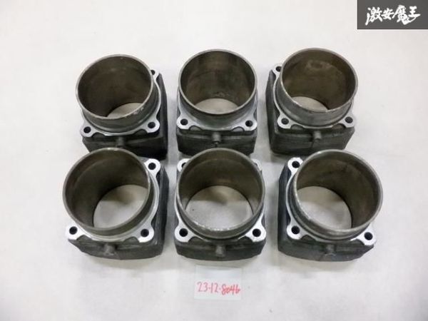 売り切り! 純正 MAHLE マーレー PORSCHE ポルシェ911 964 3.6 シリンダー 6個セット 95ZN6 約φ100 訳有品 棚I-5_画像1