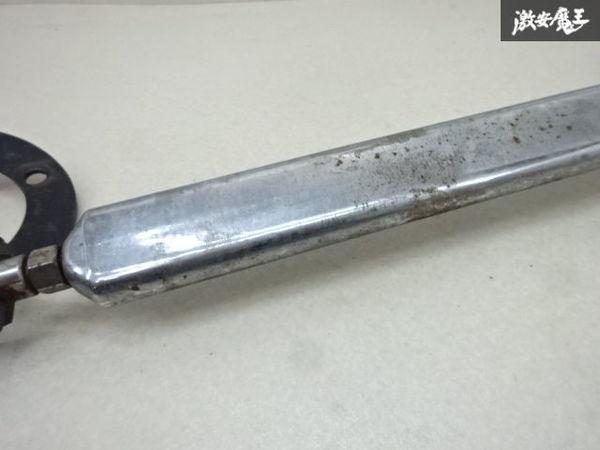  car make unknown Manufacturers unknown front tower bar steel plating 1 pcs shaft interval : approximately 90. hole interval : approximately 10./ approximately 9.5. immediate payment stock have shelves 