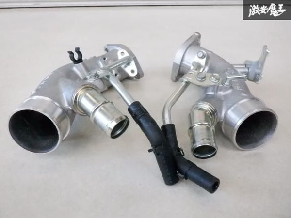 【新車外し品!】 日産 純正 R35 GT-R 後期 MY24 VR38DETT ノーマル サクションパイプ 左右セット KB50A/KB50B 即納 棚4-3_画像2