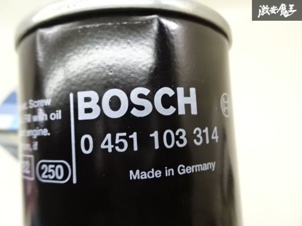 【未使用 アウトレット】BOSCH ボッシュ E-1HAGG GF-1JAPK GF-9CAQY ゴルフ3 ゴルフ4 ニュービートル オイルフィルター 0451103314 棚9-2_画像4