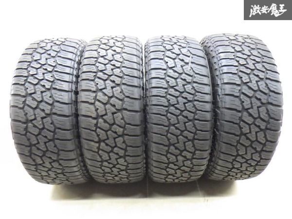 ●【バリ溝 夏タイヤ】 FALKEN ファルケン WILDPEAK A/T AT3W 275/55R20 117T 2020年製 4本 ランドローバー ディスカバリー にて使用 棚L-2_画像2