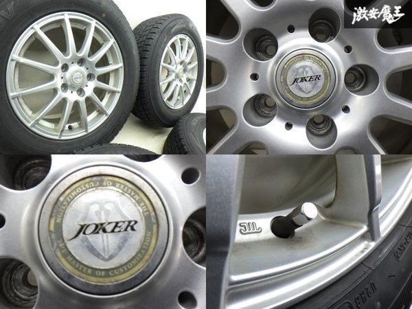 ●Weds ウェッズ JOKER 16インチ 6.5J +40 PCD114.3 5H GOODYEAR ICE NAVI SUV 215/65R16 19y エクストレイル CR-V CX-30 SUV 棚S-6_画像4