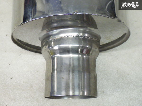  в единственном экземпляре не использовался outlet SW20 MR2 нержавеющая сталь muffler сборный для глушитель барабан часть общая длина примерно 54.5cm барабан диаметр примерно 195φ полки F-5