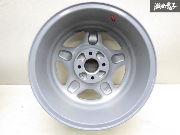 ●【未使用】 BWA 276 15インチ 7J +30 PCD 100 4H ハブ径 約60ｍｍ シルバー×メッキリム 2本 BMW E30 3シリーズ コンパクトカー 棚O-2_画像7