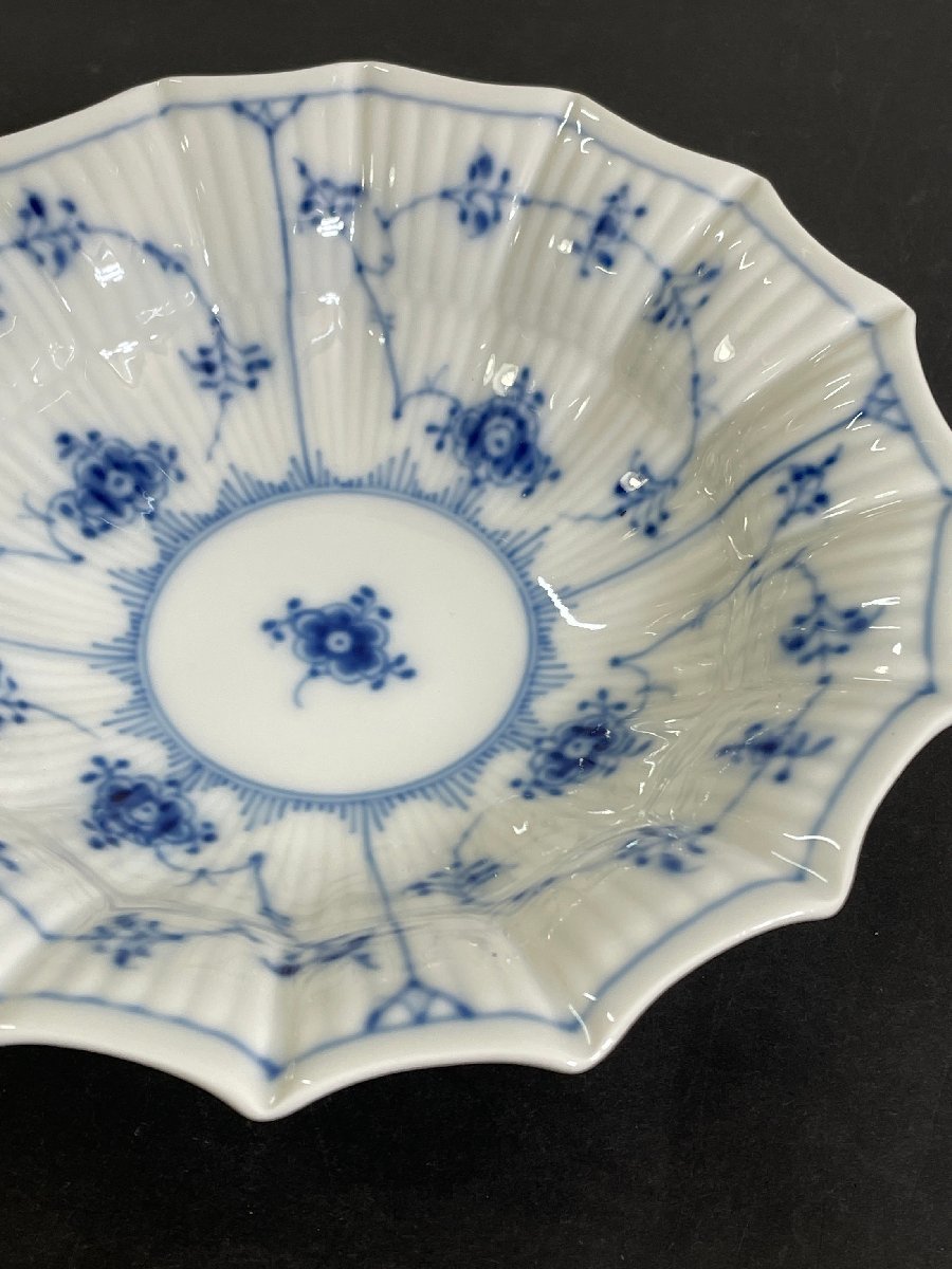 【中古品】ロイヤルコペンハーゲン Royal Copenhagen ポーセリン? ディーププレート 16㎝ 箱付き【長期保管品】_画像5