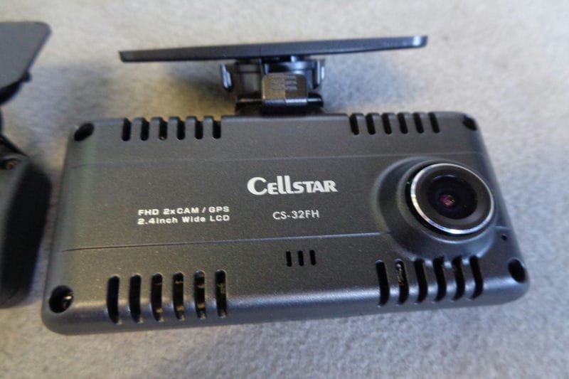 CELLSTAR セルスター ドライブレコーダー 前後カメラ FullHD 安全運転支援 タッチパネル 24V対応 30fps ドラレコ CS-32FH B05624-GYA60_画像3
