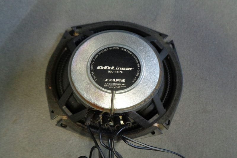 ALPINE Alpine DD подкладка coaxial динамик 17.160W PEAK сеть TUNABLE 2WAY DDL-RT17C B05669-GYA80