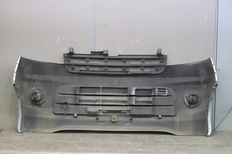 アトレー ターボ RS ハイルーフ 前期(S330G) 純正 破損無 フロントバンパー フォグランプ付 社外LEDバルブ付 B59 / 52119-B5080 p041454_画像7