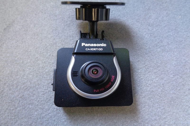 Panasonic パナソニック ドライブレコーダー FullHD フルHD GPS INPUT 12/24V 対角155℃ LED信号機対応 ドラレコ CA-XDR71GD B05759-GYA60_画像2