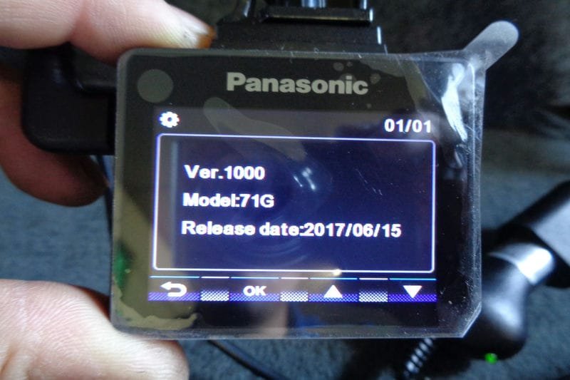 Panasonic パナソニック ドライブレコーダー FullHD フルHD GPS INPUT 12/24V 対角155℃ LED信号機対応 ドラレコ CA-XDR71GD B05759-GYA60_画像10